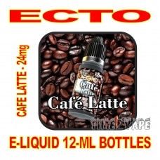 ECTO E-LIQUID 12mL BOTTLE CAFE LATTE 24mg