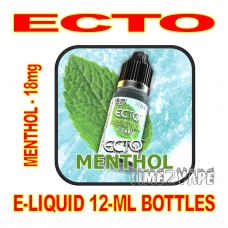ECTO E-LIQUID 12mL BOTTLE MENTHOL 18mg