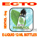 ECTO E-LIQUID 12mL BOTTLE MENTHOL 6mg