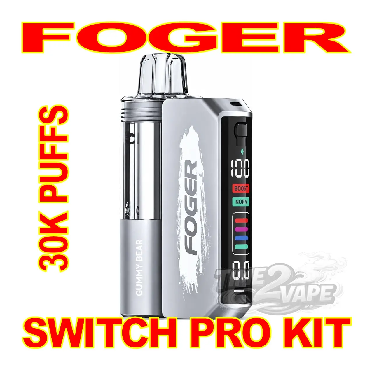 FOGER SWITCH PRO 30K KIT – GUMMY BEAR